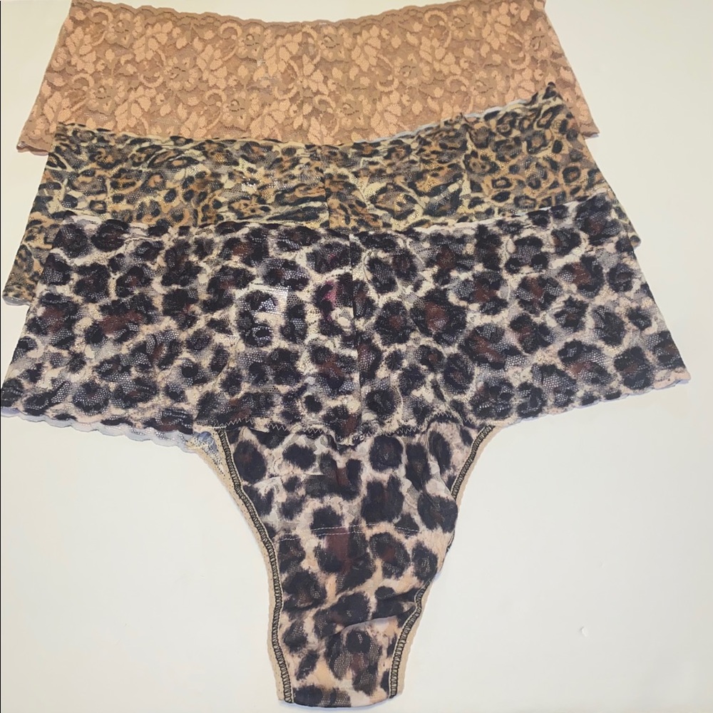 Hanky panty new no tag one size 3 piezas